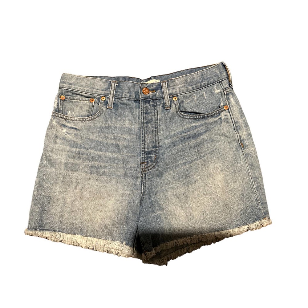 Madewell Denim High Waisted Shorts Size 29 NWOT